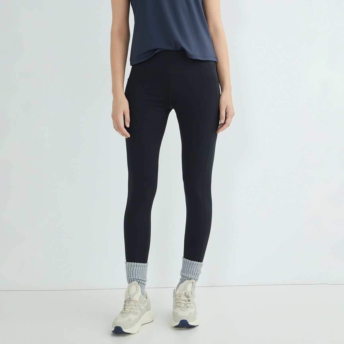 Imagen 0 de Malla running larga con bolsillo de mujer