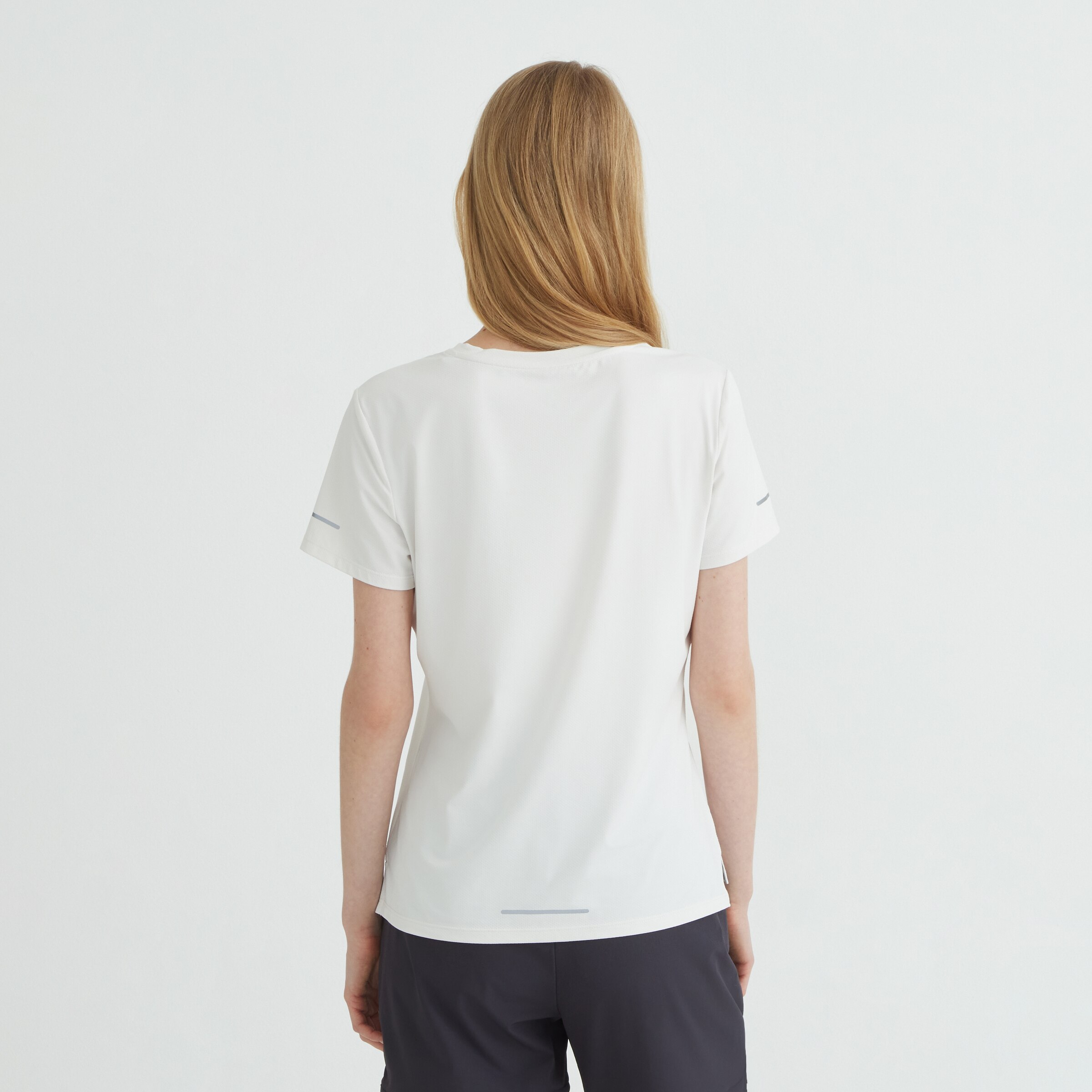 Camiseta técnica mujer Blanco-3