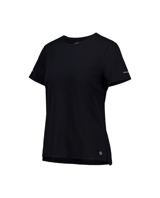 Camiseta técnica mujer Negro-4