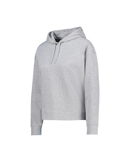 Sudadera capucha mujer Gris-4