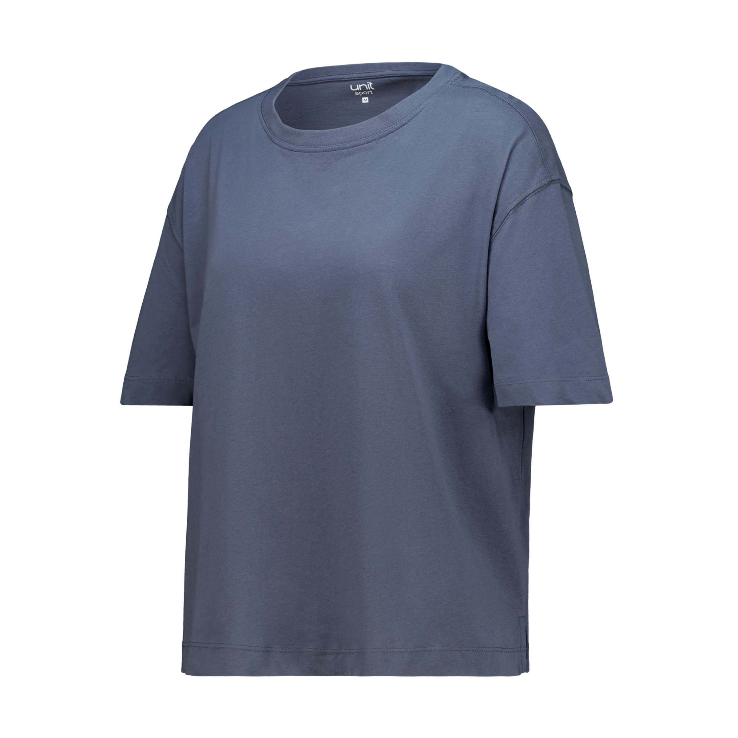 Camiseta Algodón  Mujer Azul-4