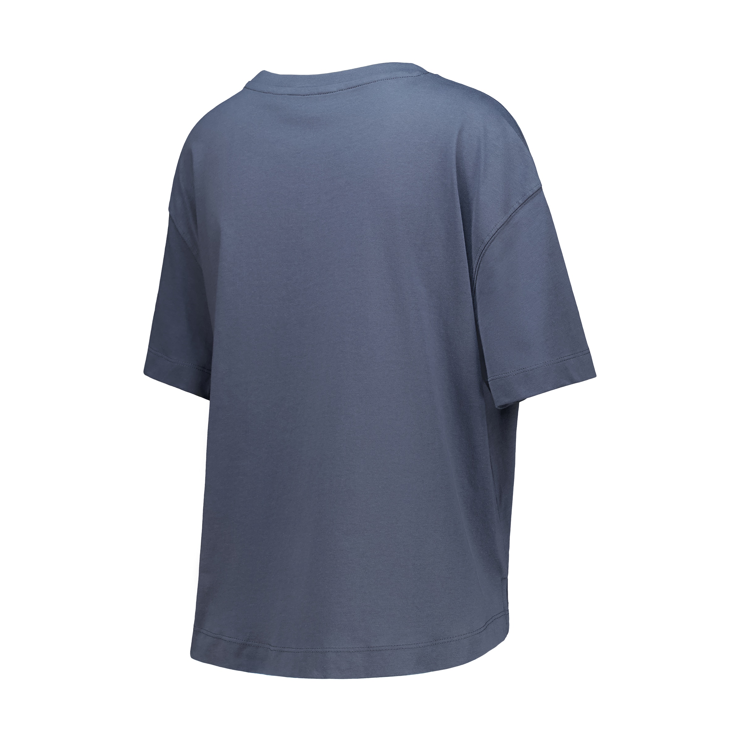 Camiseta Algodón  Mujer Azul-5