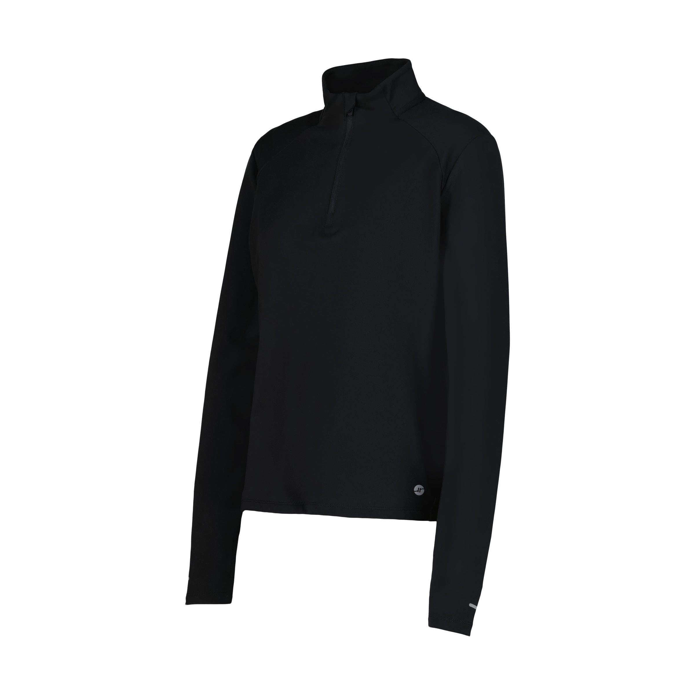 Camiseta Técnica Manga Larga Mujer Negro-4