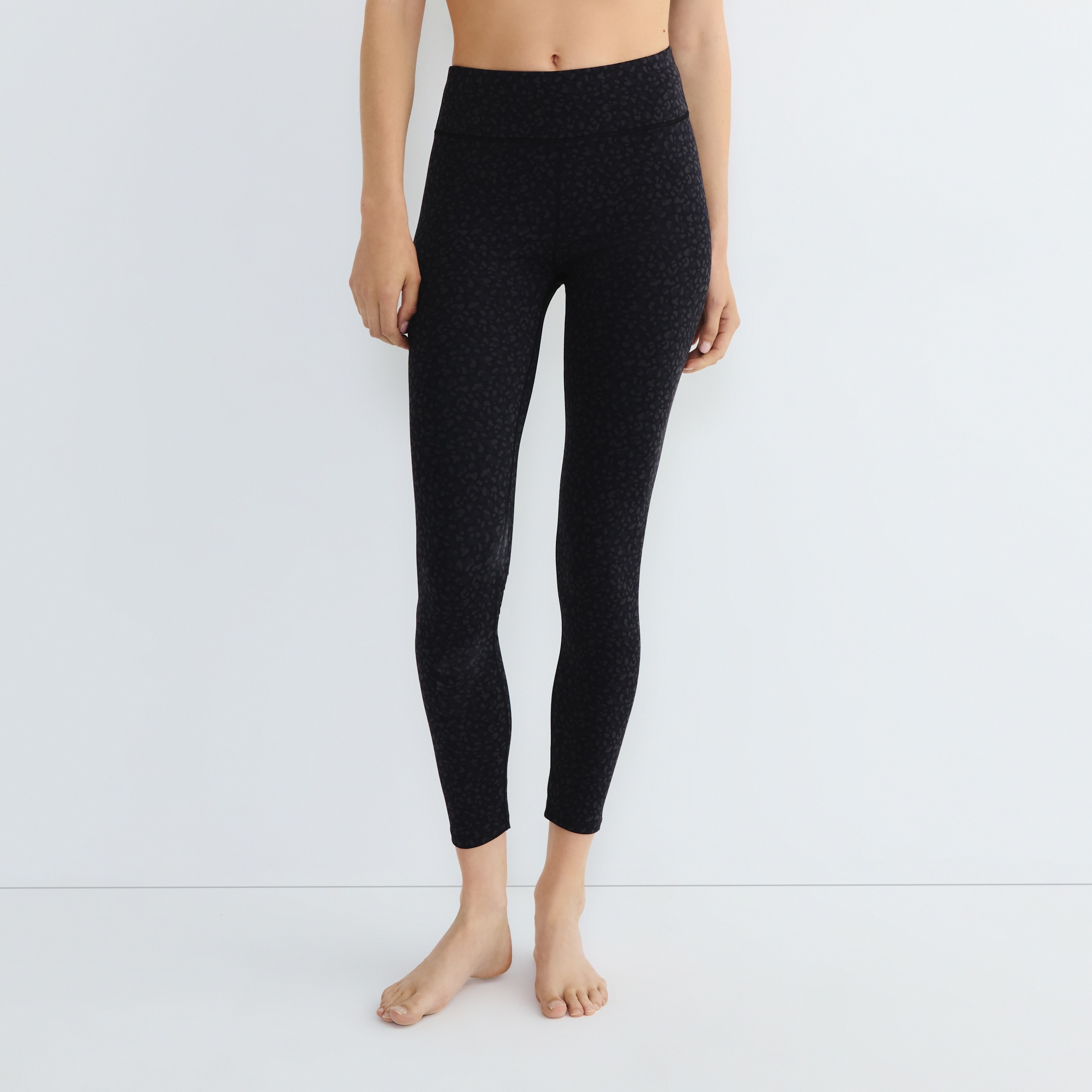 Malla Estampada Negro-2