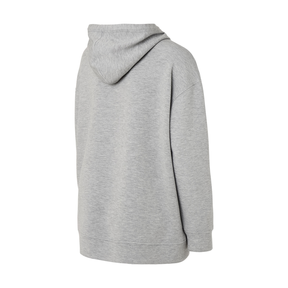 Sudadera Oversize Modal Mujer Gris-5