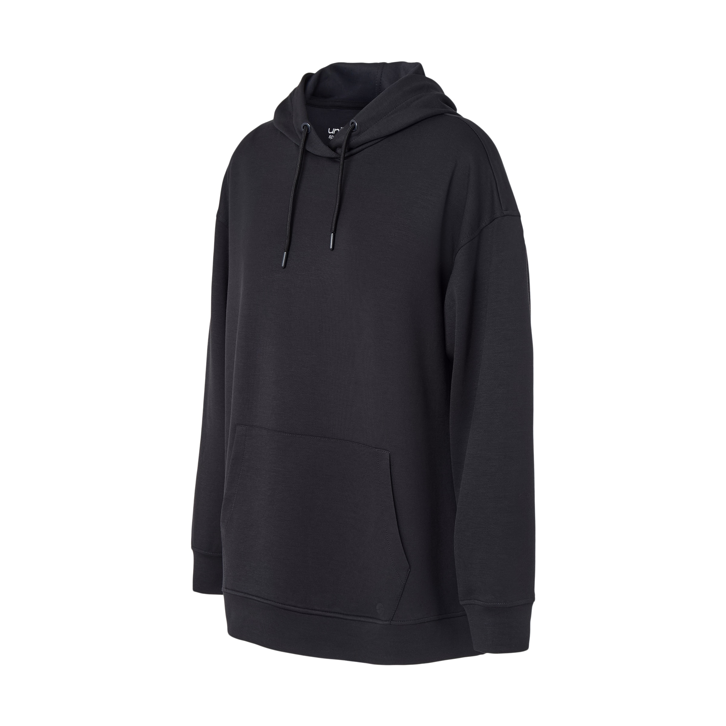 Sudadera Oversize Modal Mujer Gris-4