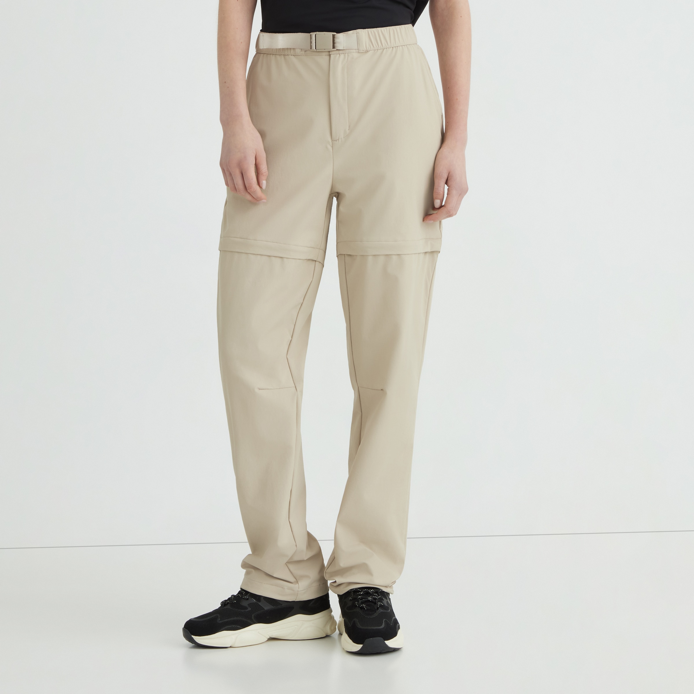 Pantalón desmontable mujer Blanco-2