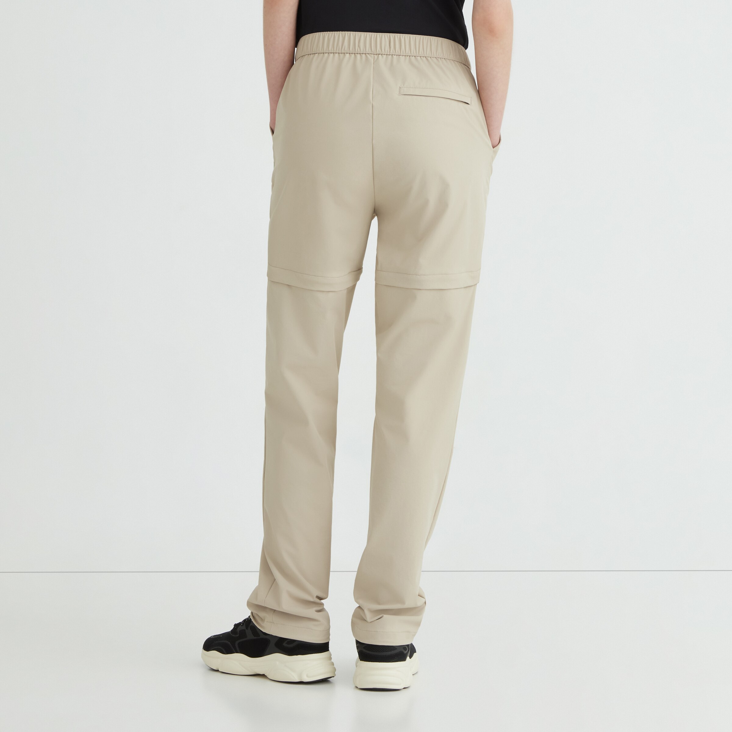 Pantalón desmontable mujer Blanco-3