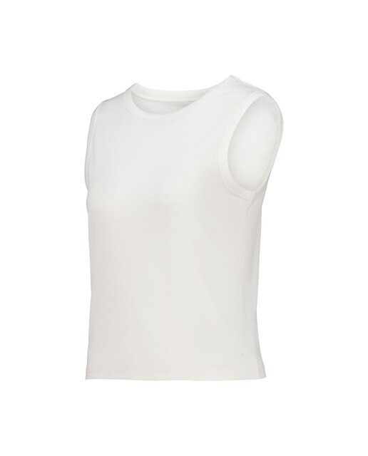 Camiseta ajustada mujer Blanco-4