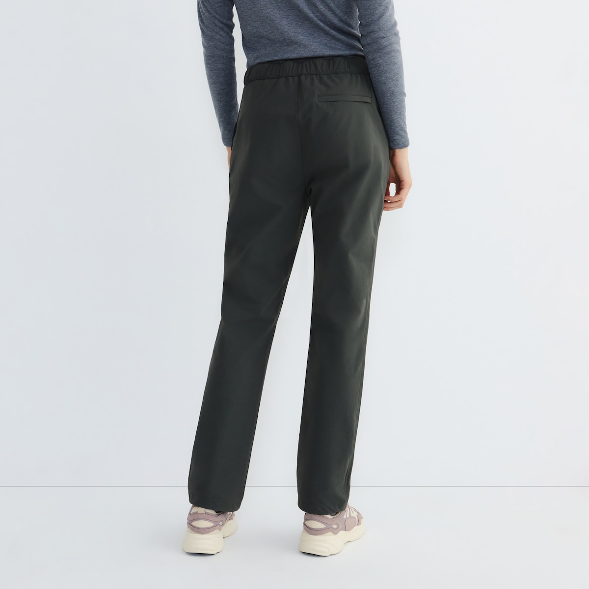 Pantalón Técnico Mujer Repelente Al Agua Verde-3