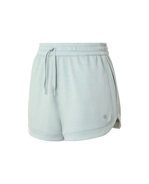 Pantalón corto modal mujer Verde-4