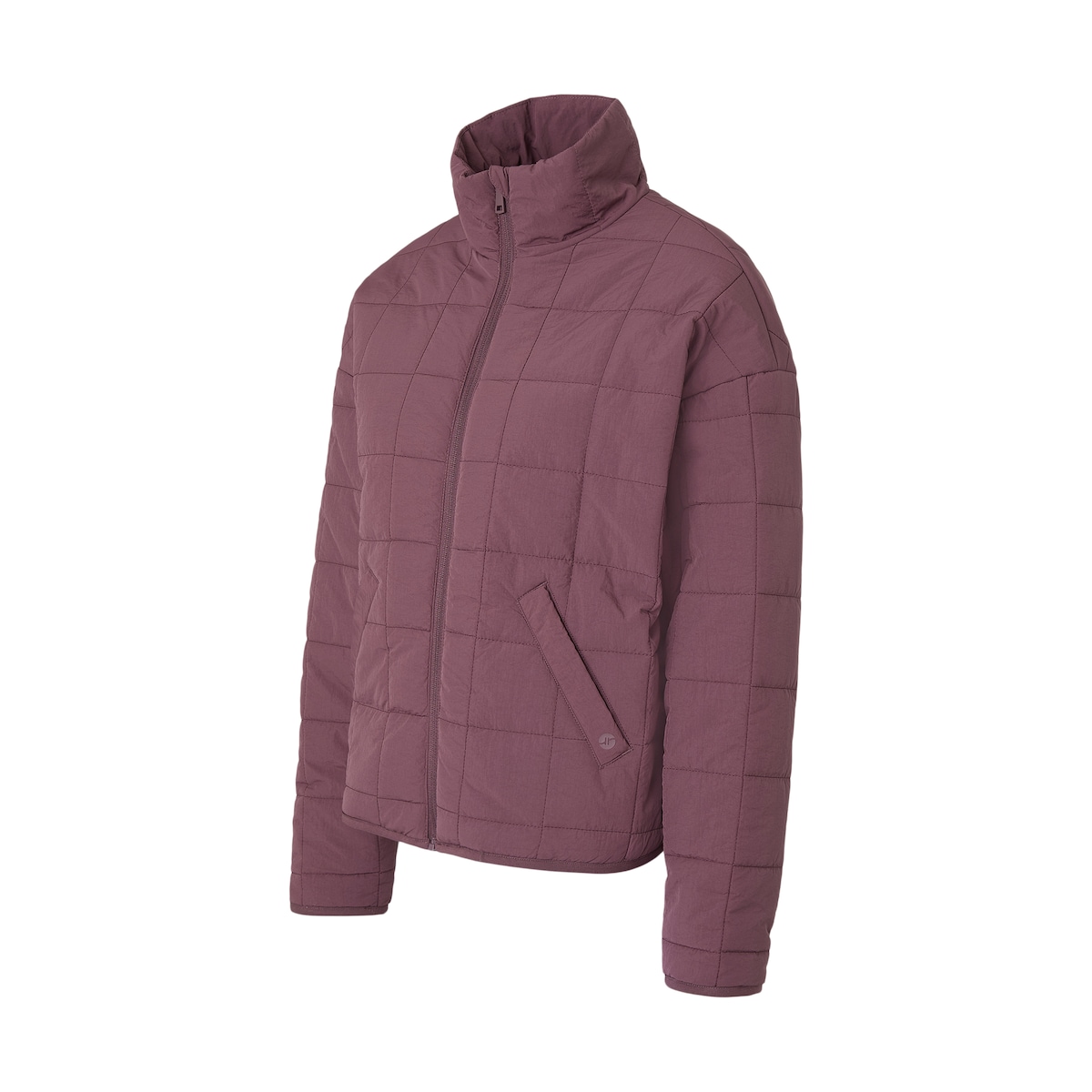 Chaqueta Acolchada Mujer Morado-4