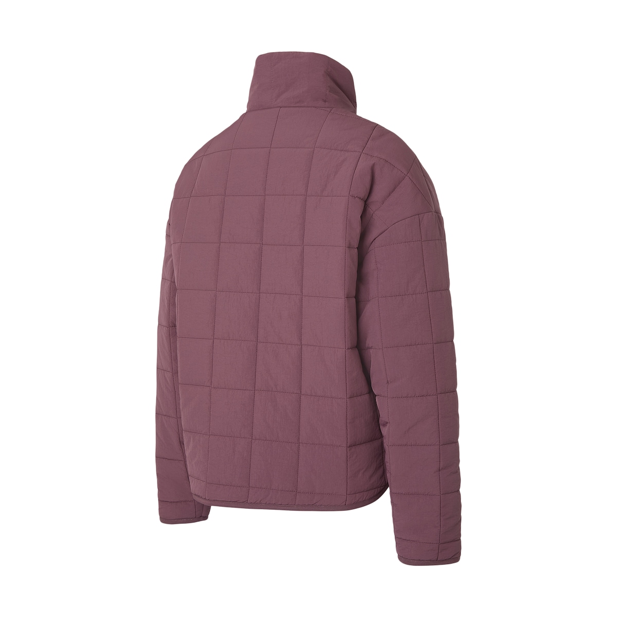 Chaqueta Acolchada Mujer Morado-5