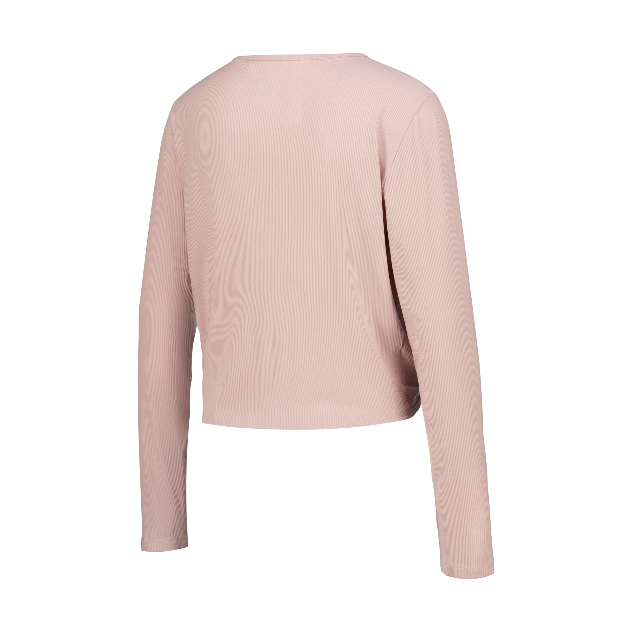 Camiseta Manga Larga Pliegues Rosa-5