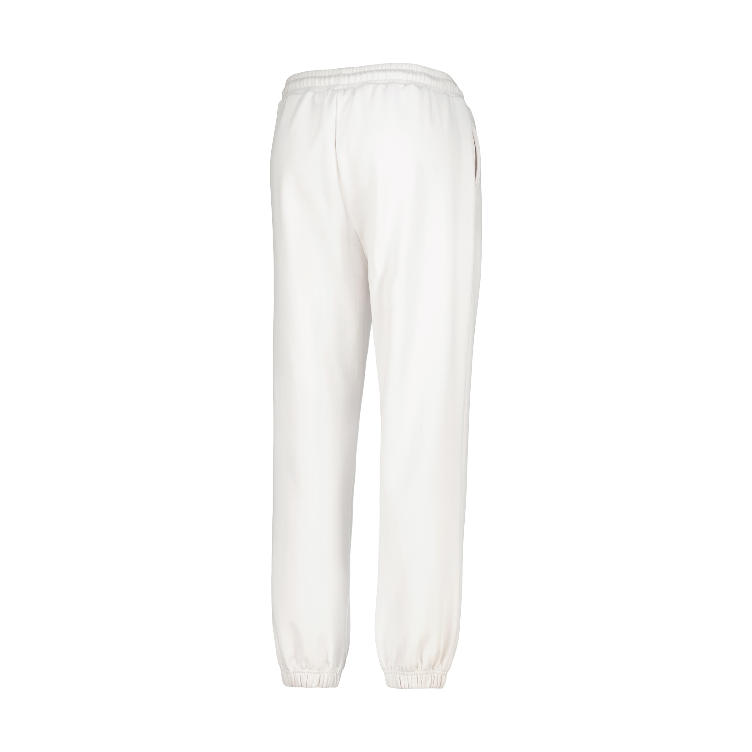 Pantalón Jogger Modal Perchado Blanco-5