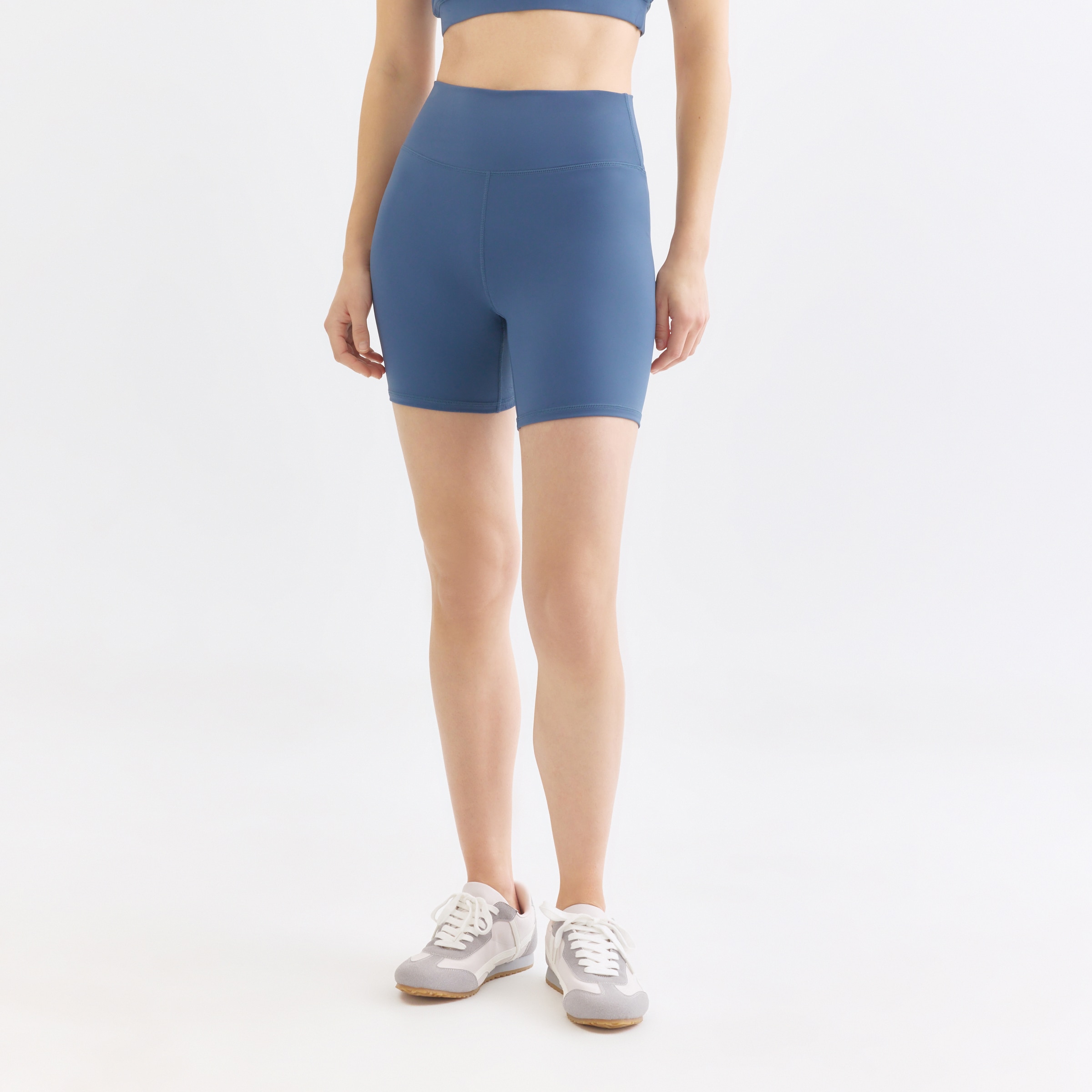 Malla Corta Mujer Azul-2