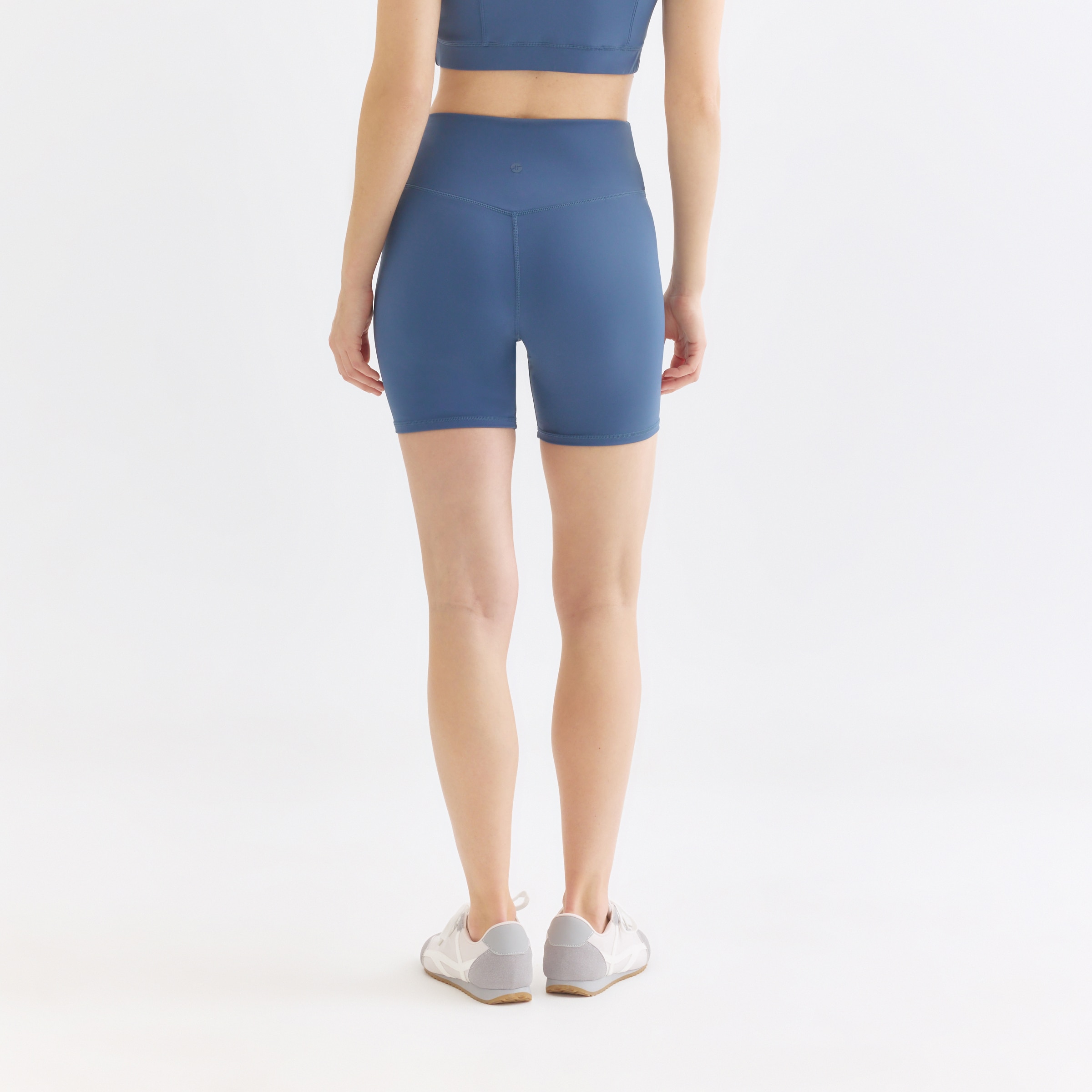 Malla Corta Mujer Azul-3