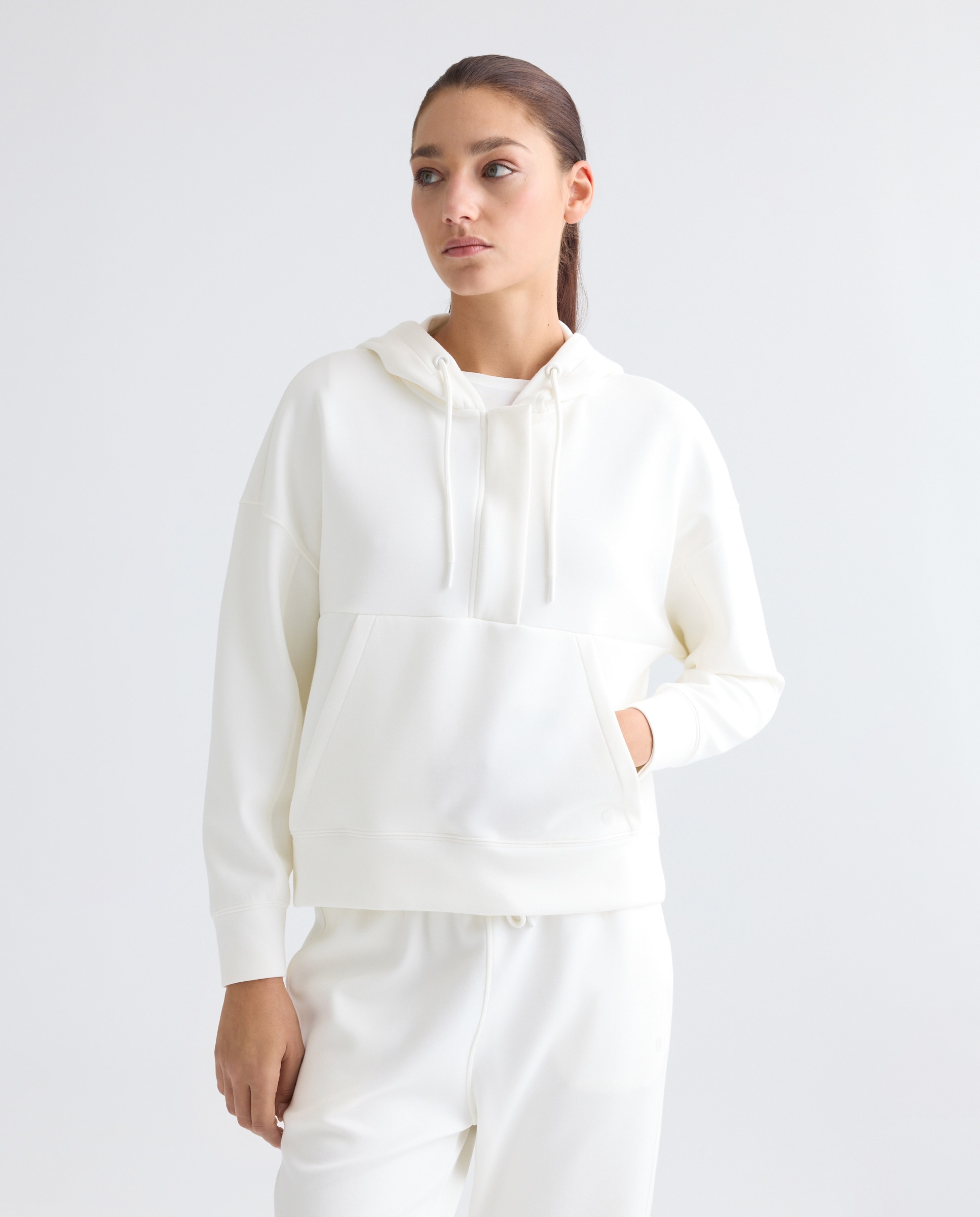 Imagen 0 de Sudadera Media Cremallera Modal de mujer