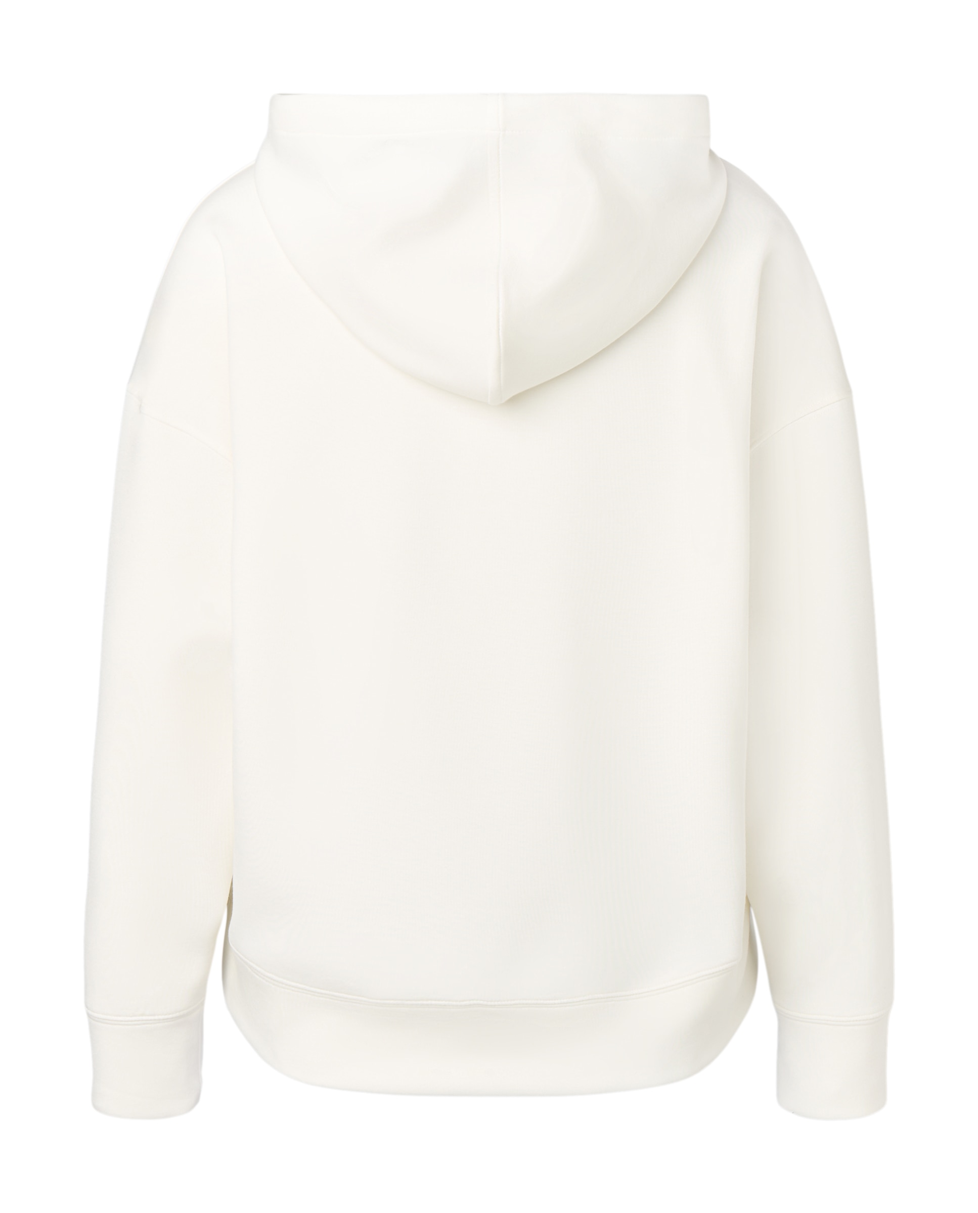 Sudadera Media Cremallera Modal de mujer Blanco roto-5