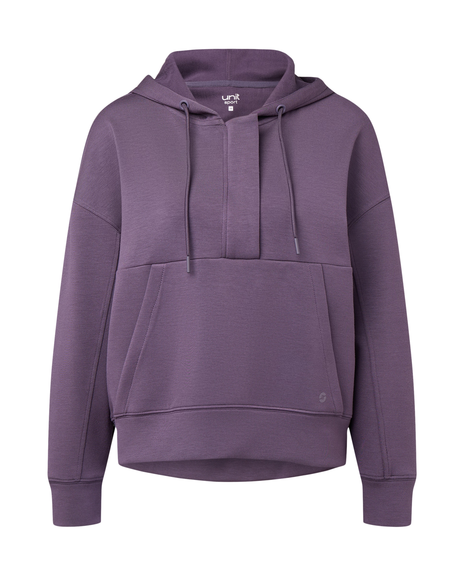 Sudadera Media Cremallera Modal 291 Berenjena-4