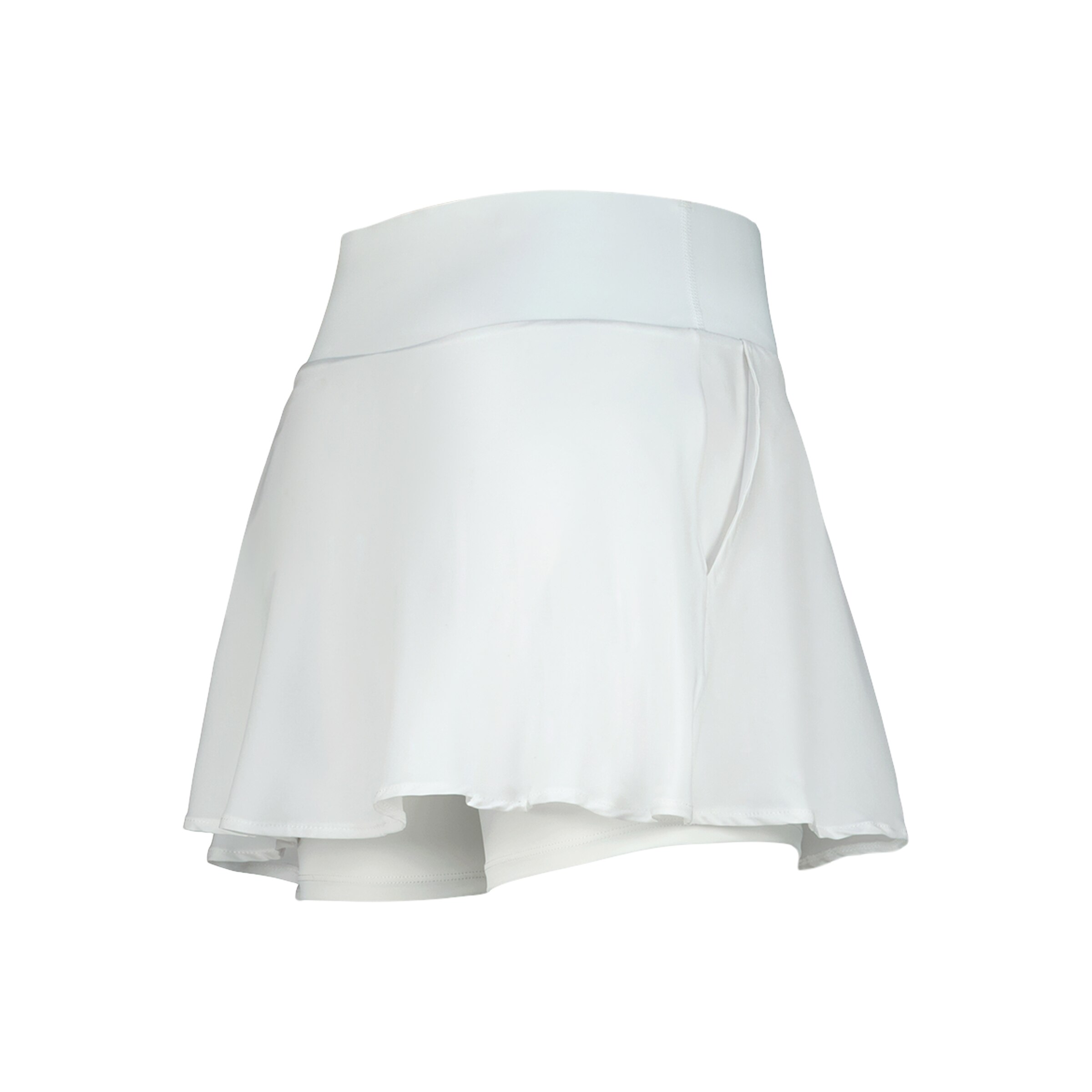 Falda malla interior mujer Blanco roto-5