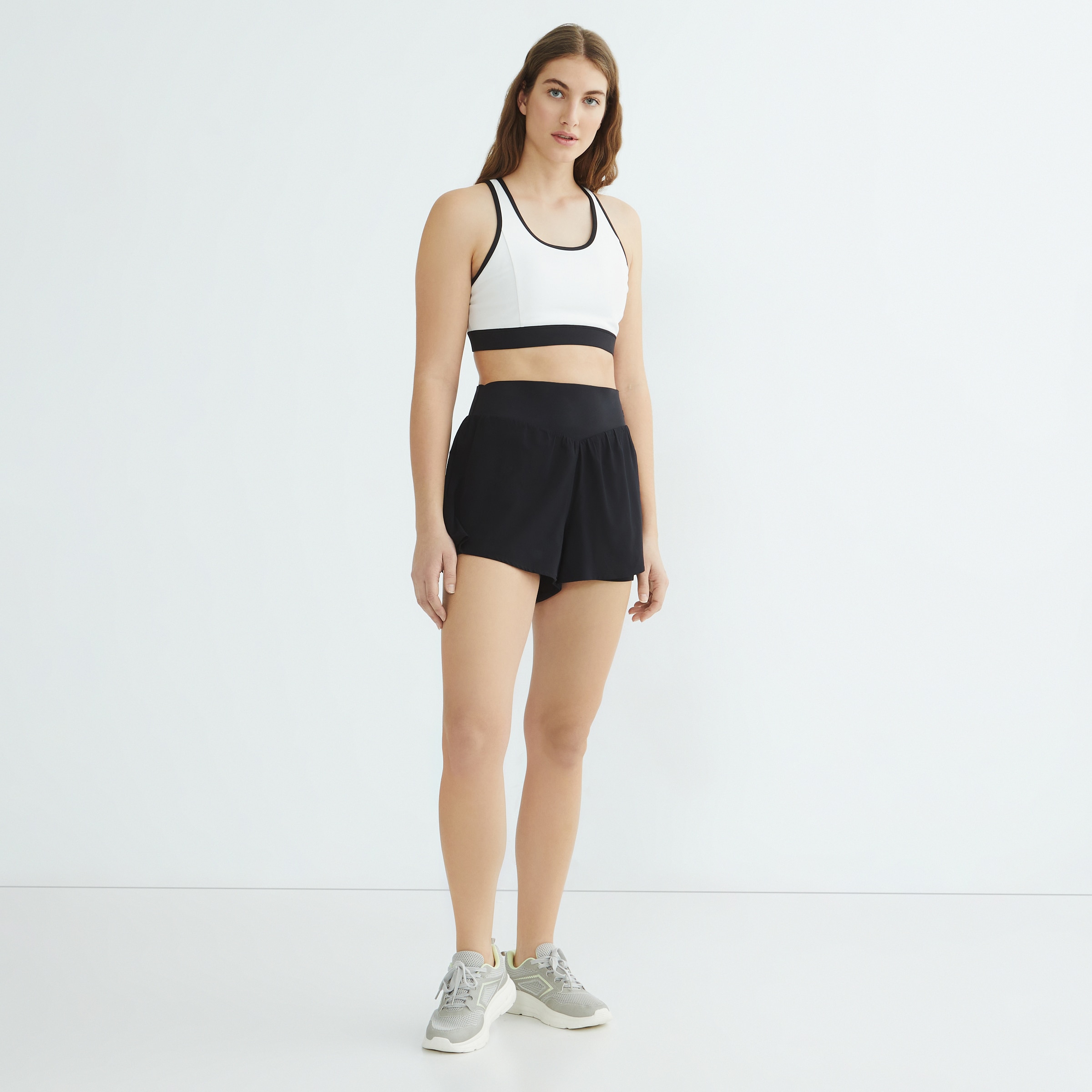 Imagen 0 de Pantalón corto cintura compresiva mujer