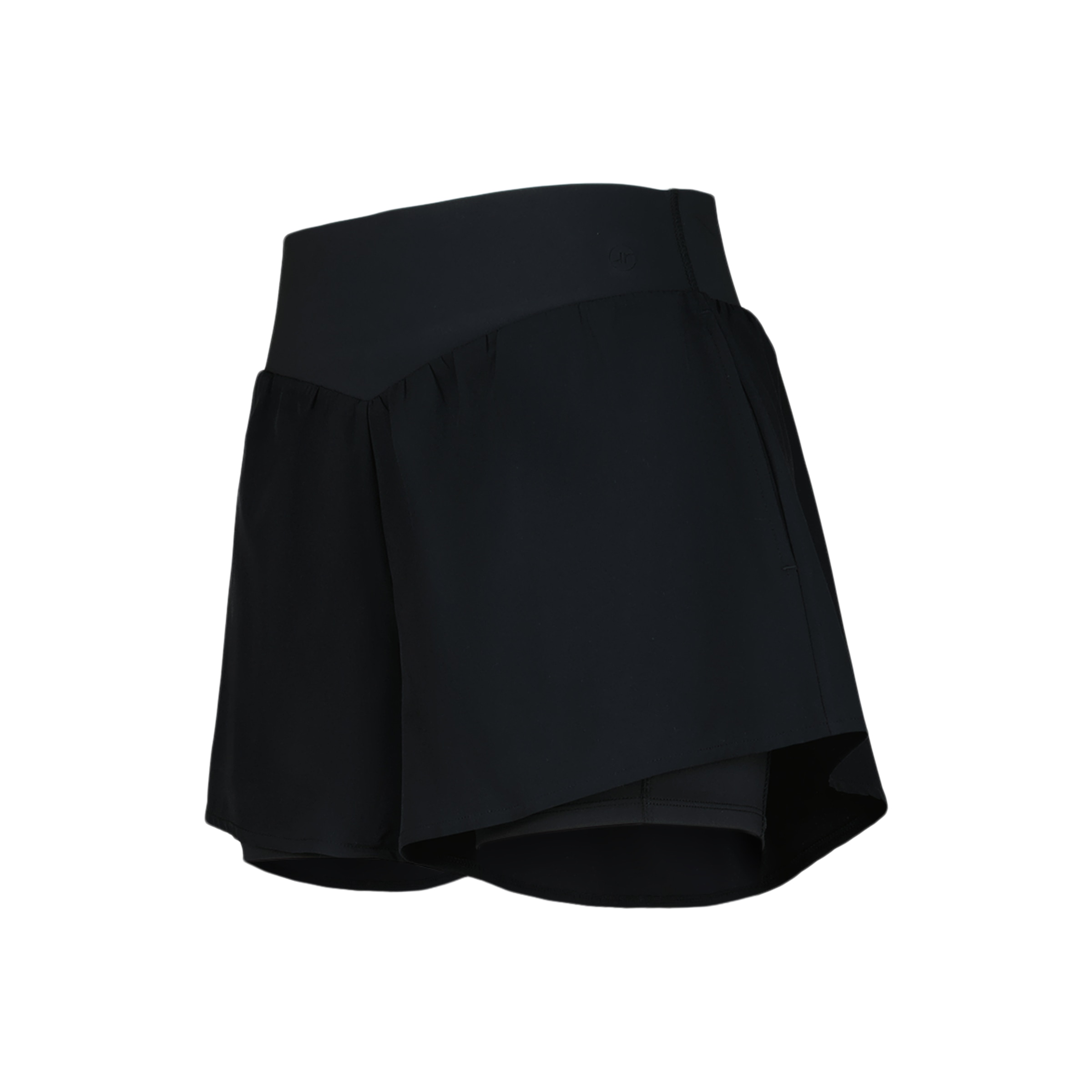 Pantalón corto cintura compresiva mujer Antracita-4