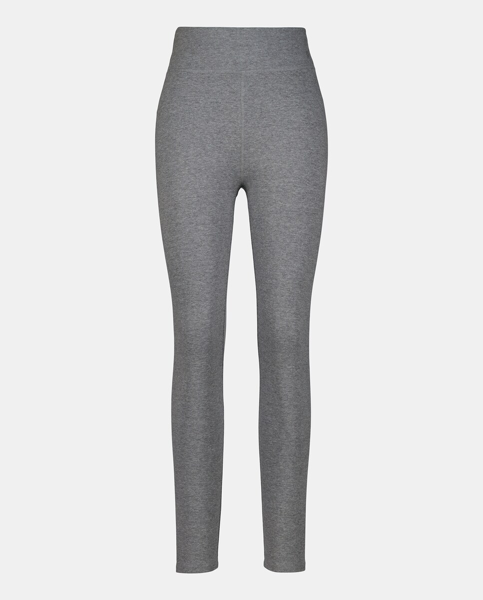 Malla Larga Algodón Mujer Gris-4