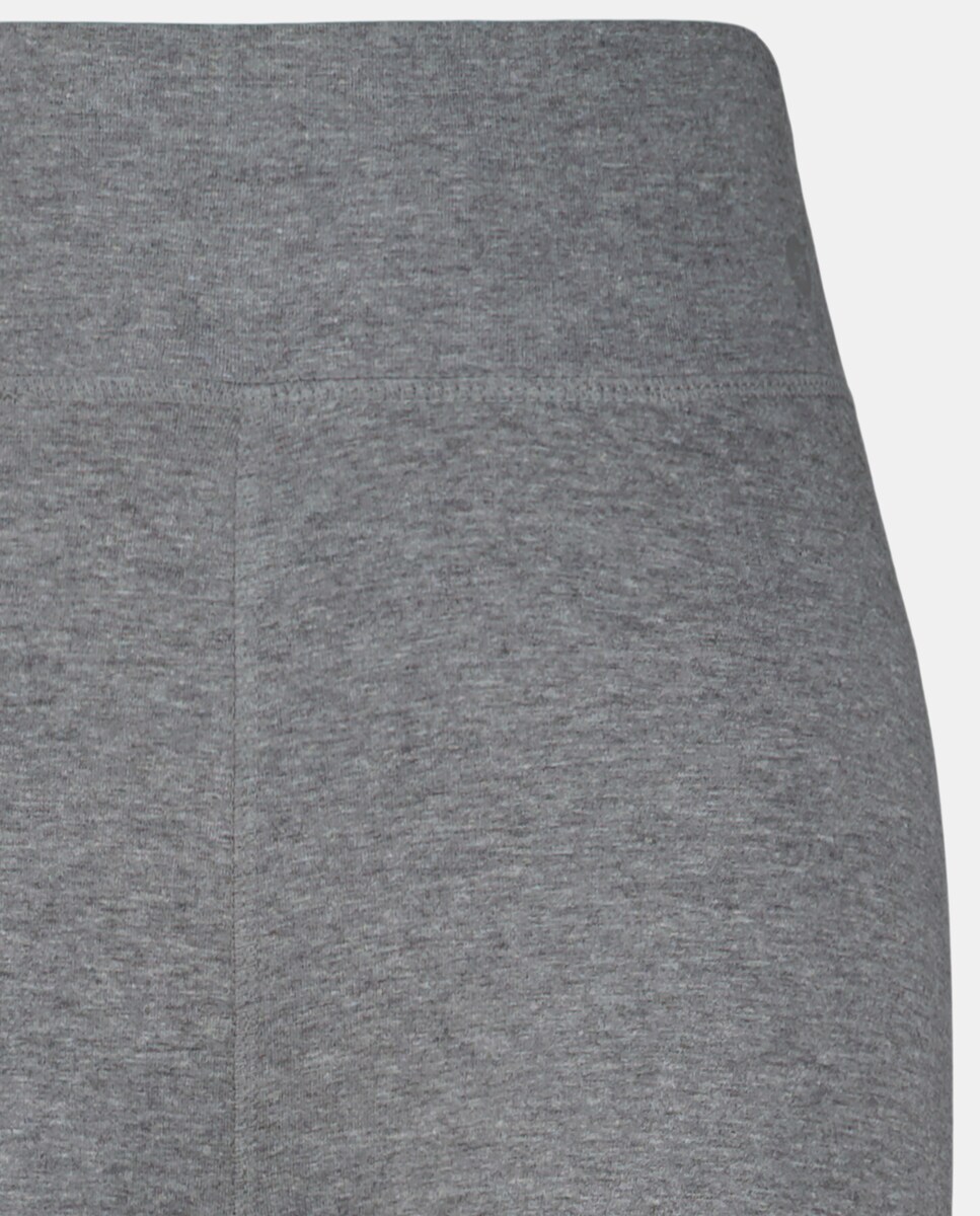 Malla Larga Algodón Mujer Gris-5