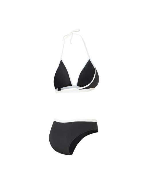 Bikini triángulo mujer Negro-4