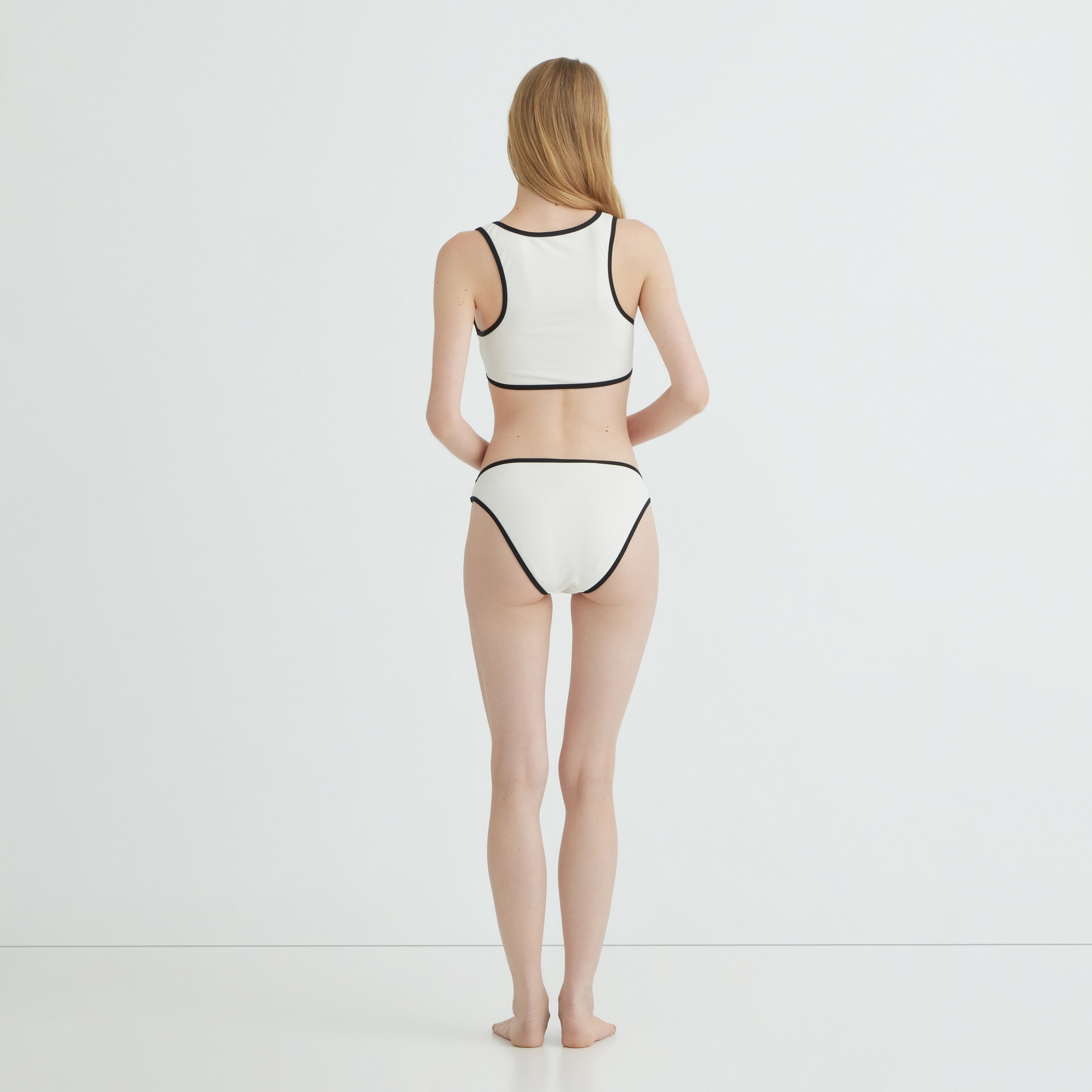 Bikini surf mujer Blanco-2