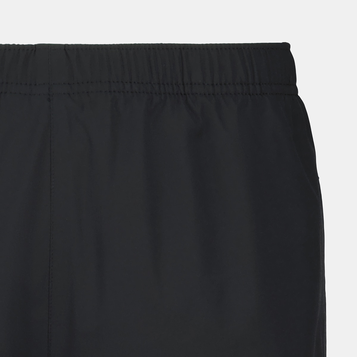 Pantalones cortos de hombre con cremallera en bolsillos Negro-5
