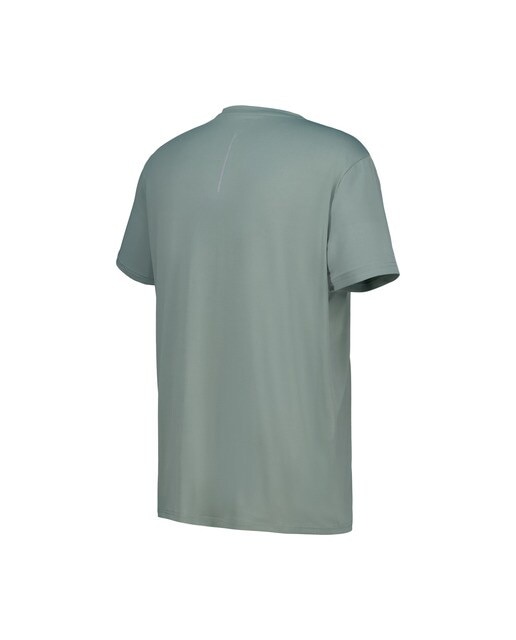 Camiseta técnica manga corta hombre Verde-5