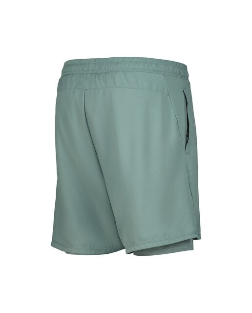 Pantalón malla interior hombre Verde-5