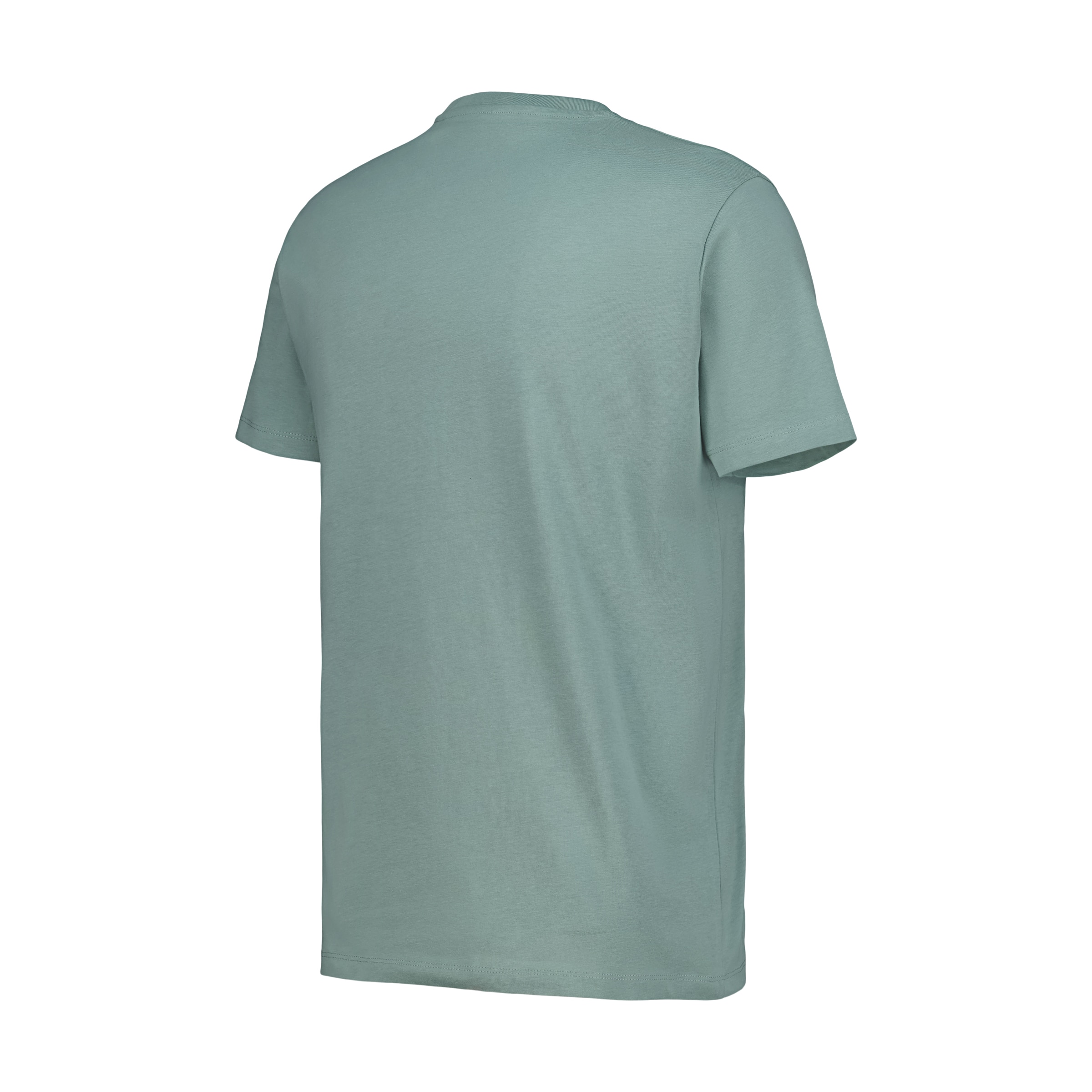 Camiseta manga corta hombre Verde-5