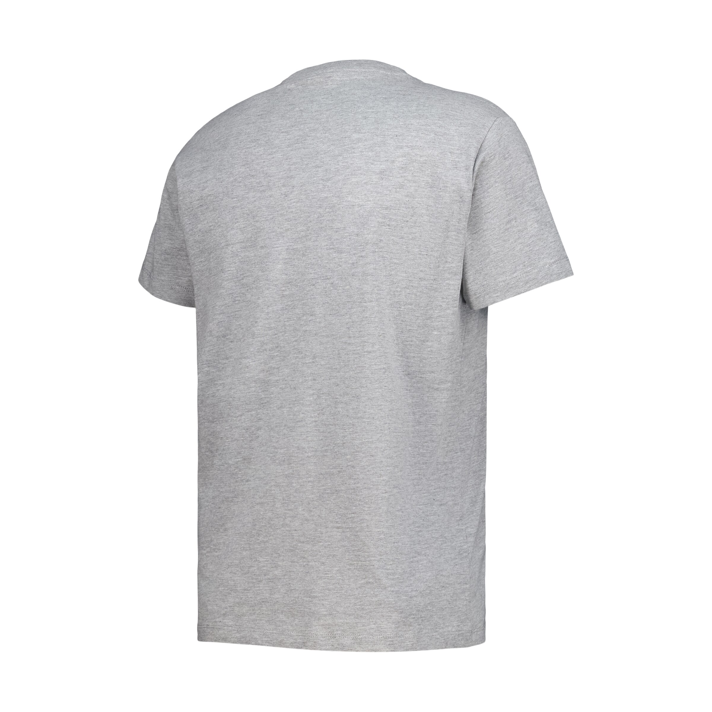 Camiseta manga corta hombre Gris-5