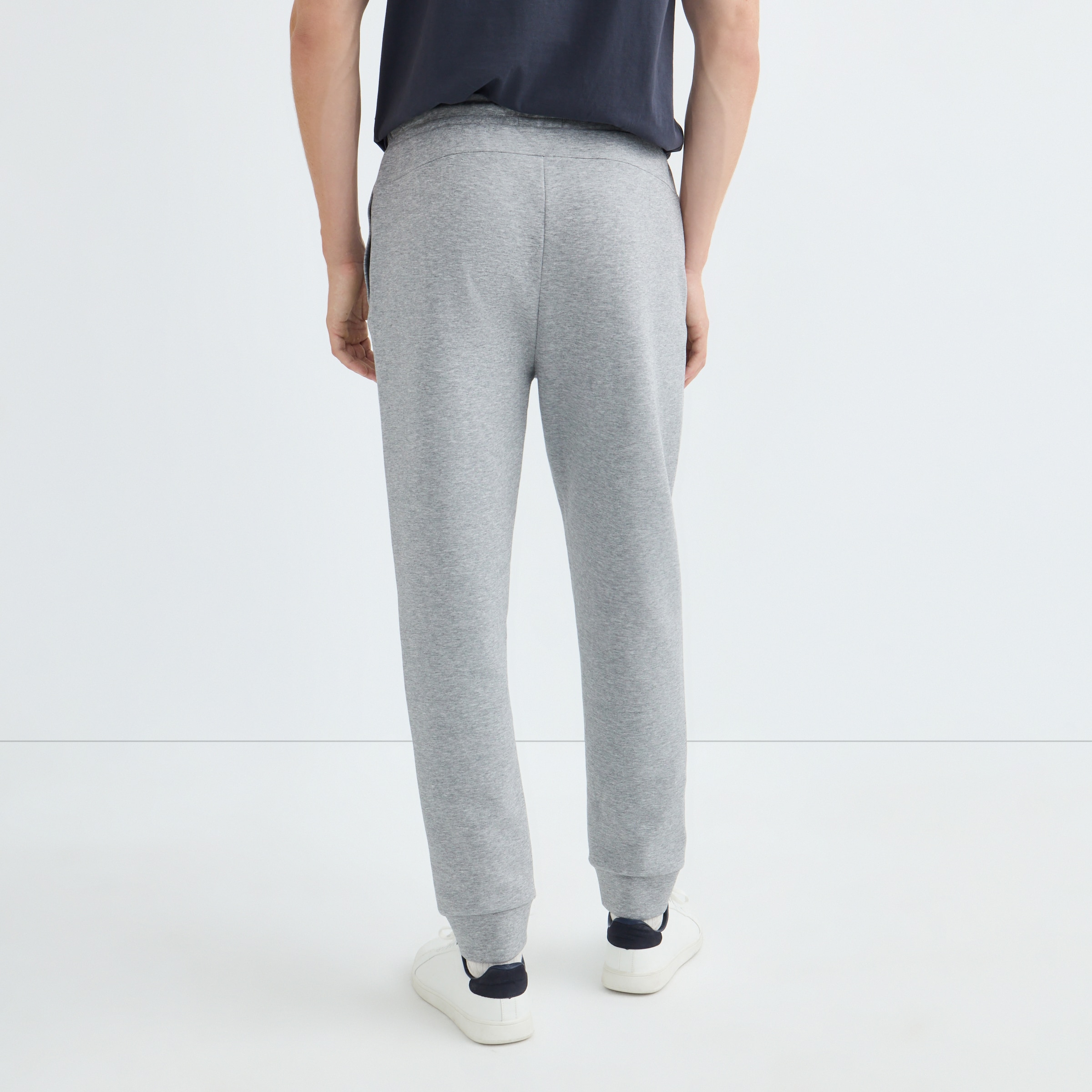 Jogger Interlock Hombre Gris-3