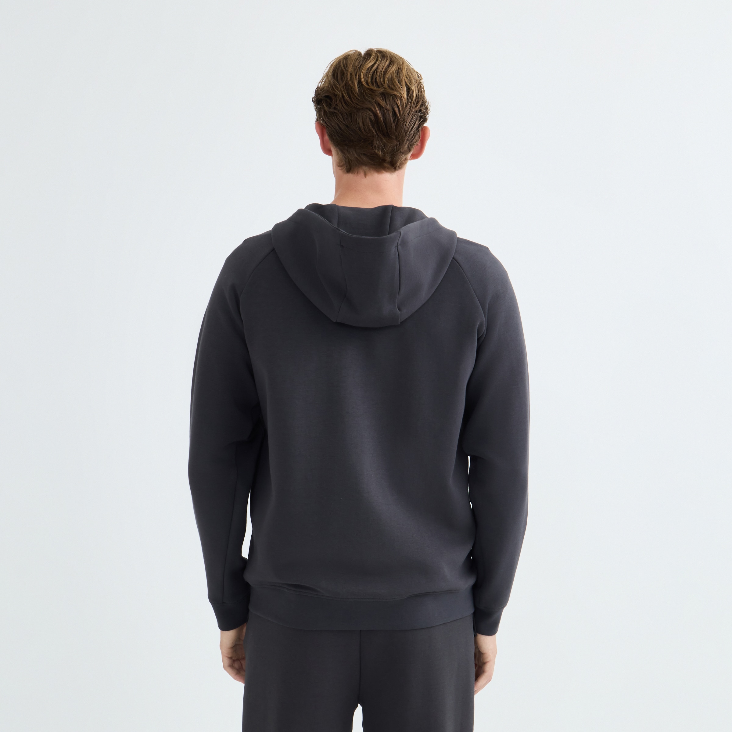 Sudadera Interlock Hombre Gris-3