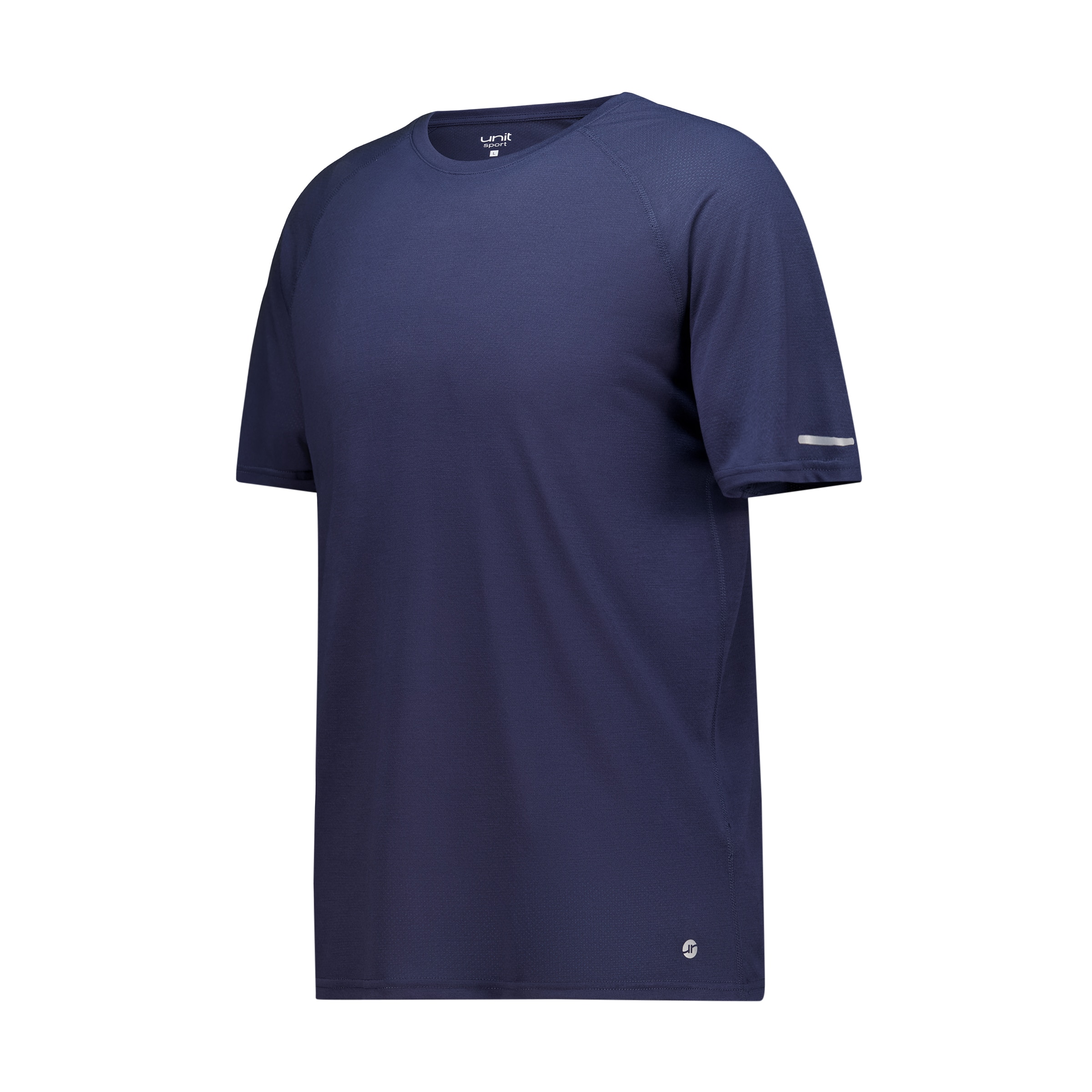 Camiseta Técnica Manga Ranglan Azul-4