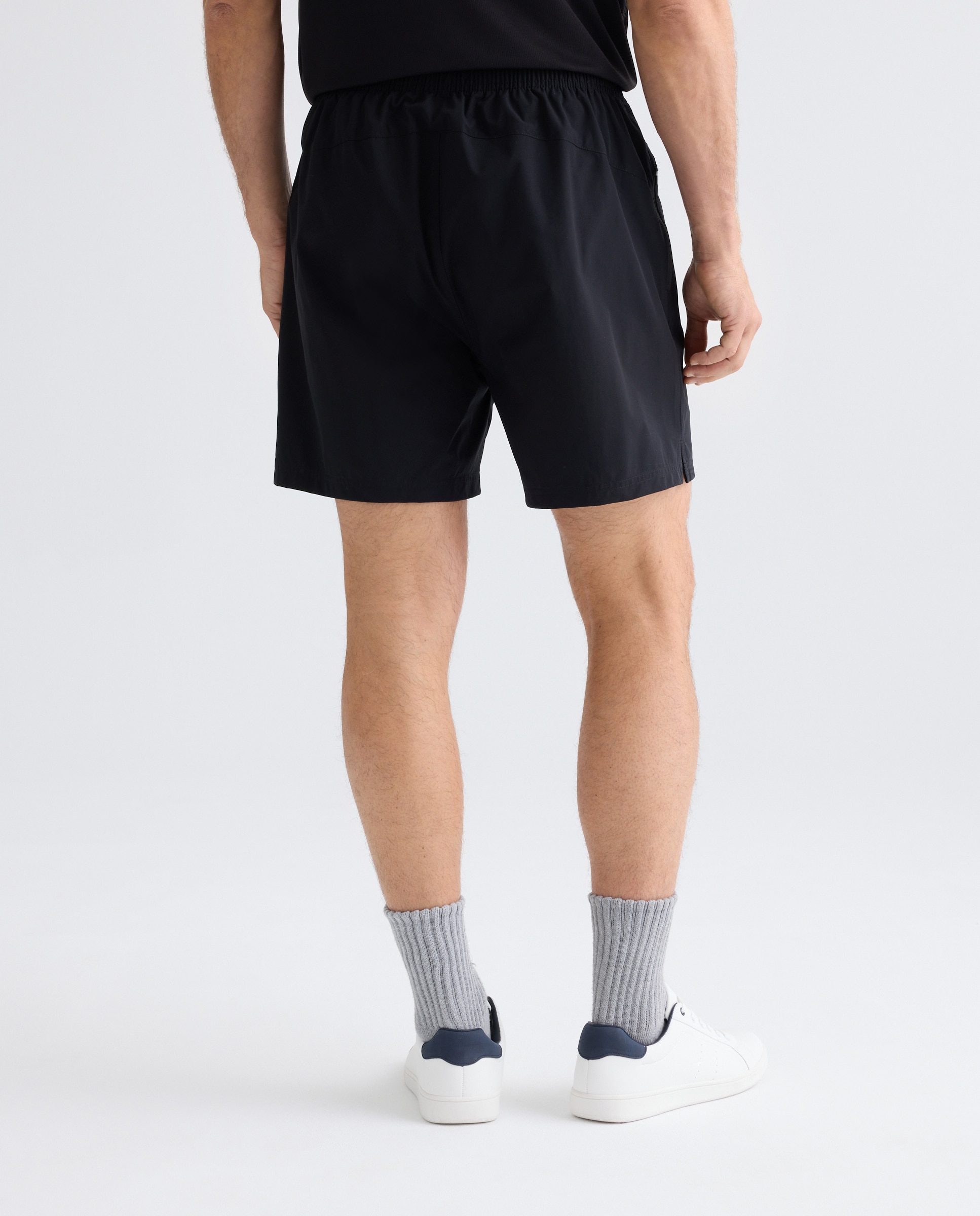 Pantalón corto básico de hombre Azul oscuro-3