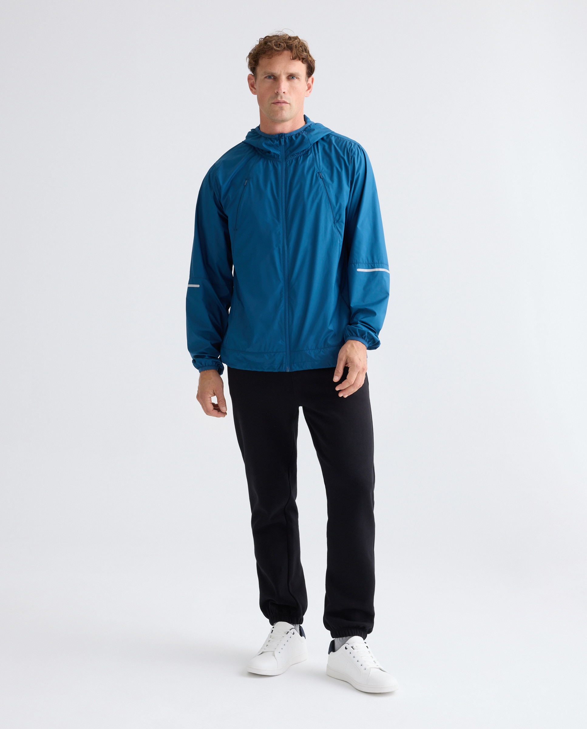 Chaqueta cortavientos de hombre Azul oscuro-2