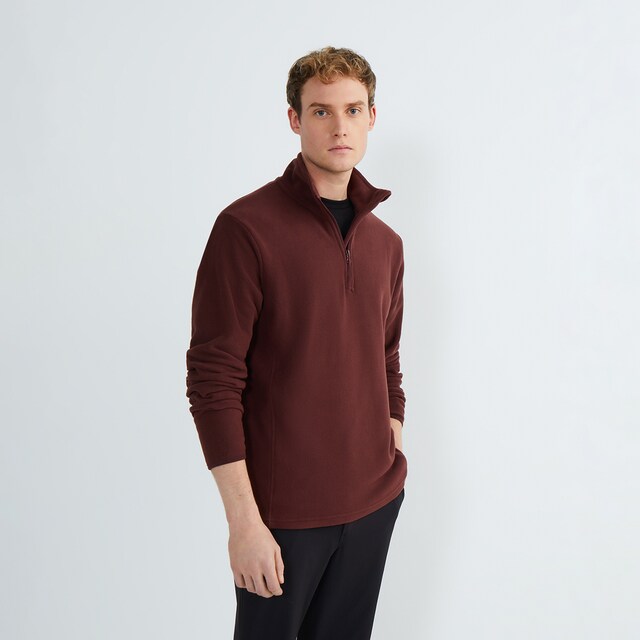 Imagen 0 de Forro polar media cremallera de hombre