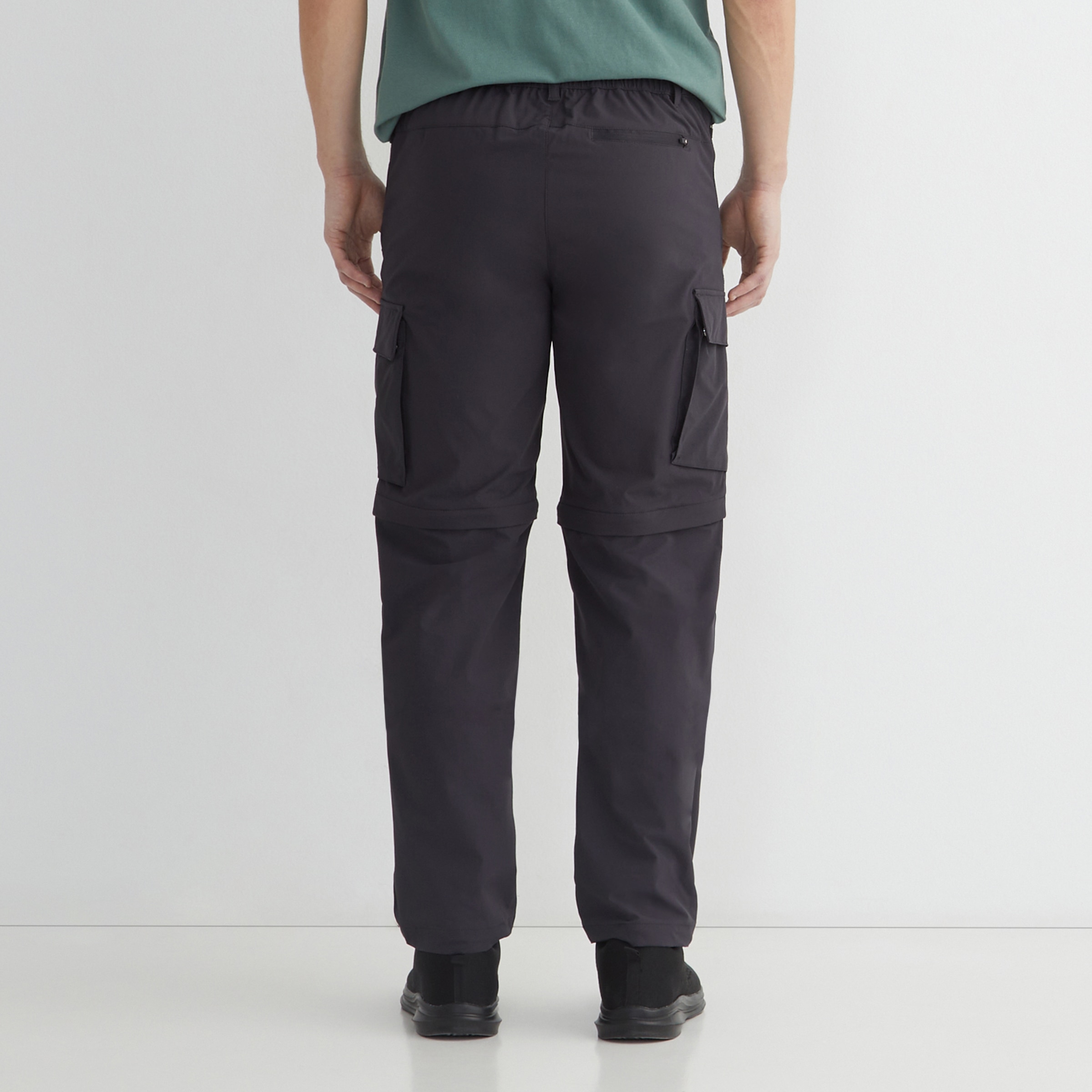 Pantalón desmontable hombre Gris-3