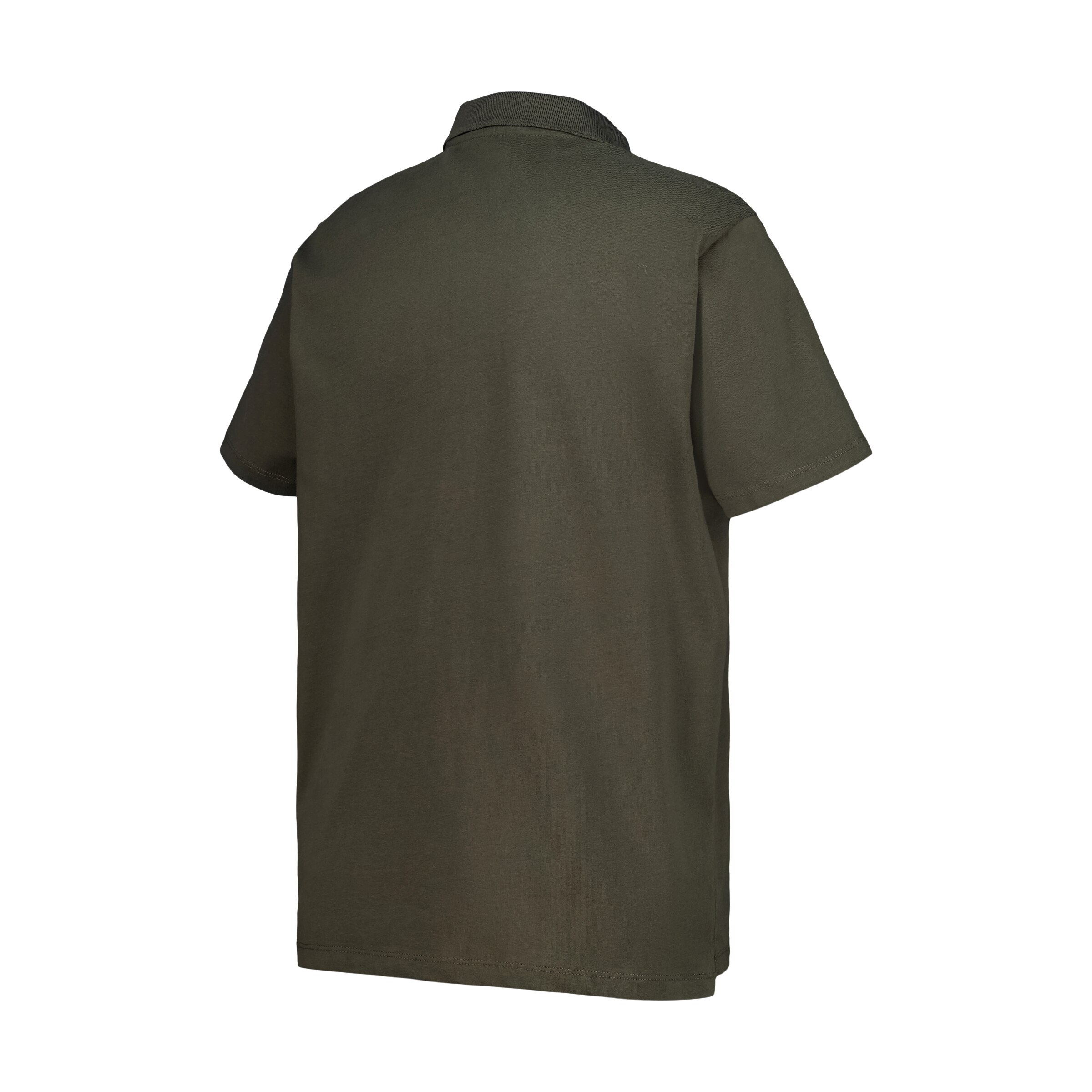 Polo algodón hombre Verde-5