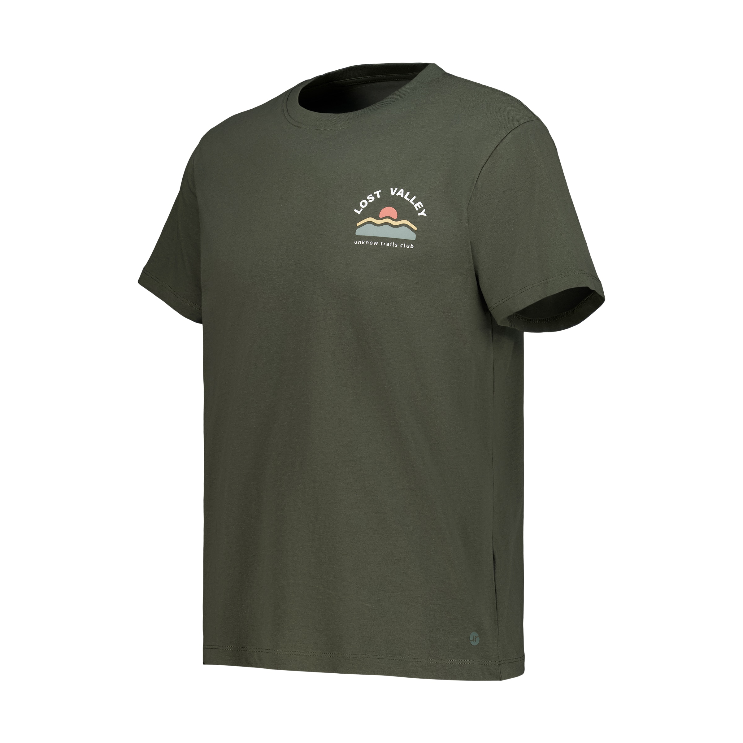 Camiseta manga corta hombre Verde-4