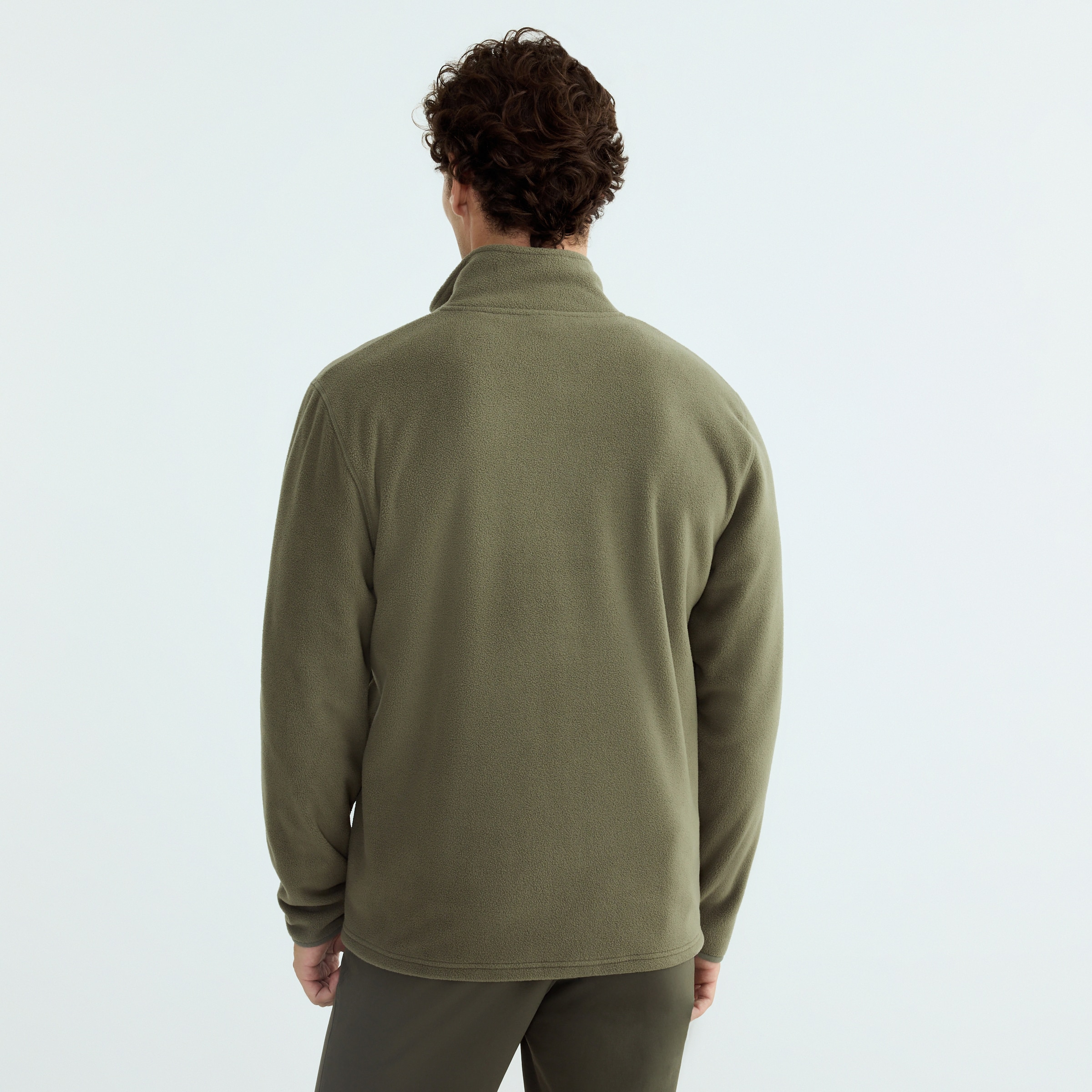 Forro Polar Hombre Verde-3
