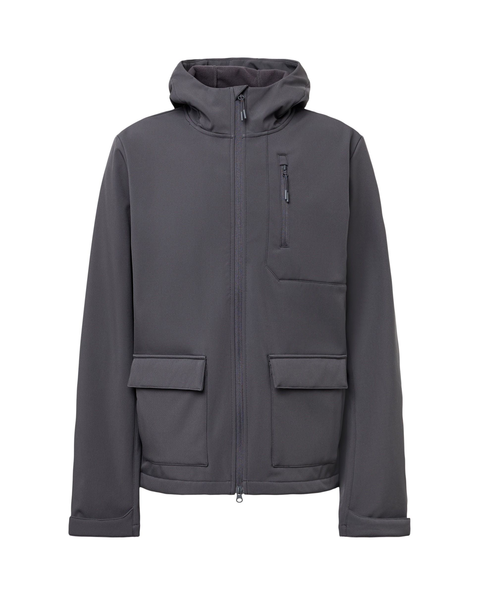 Chaqueta softshell hombre Gris marengo-4
