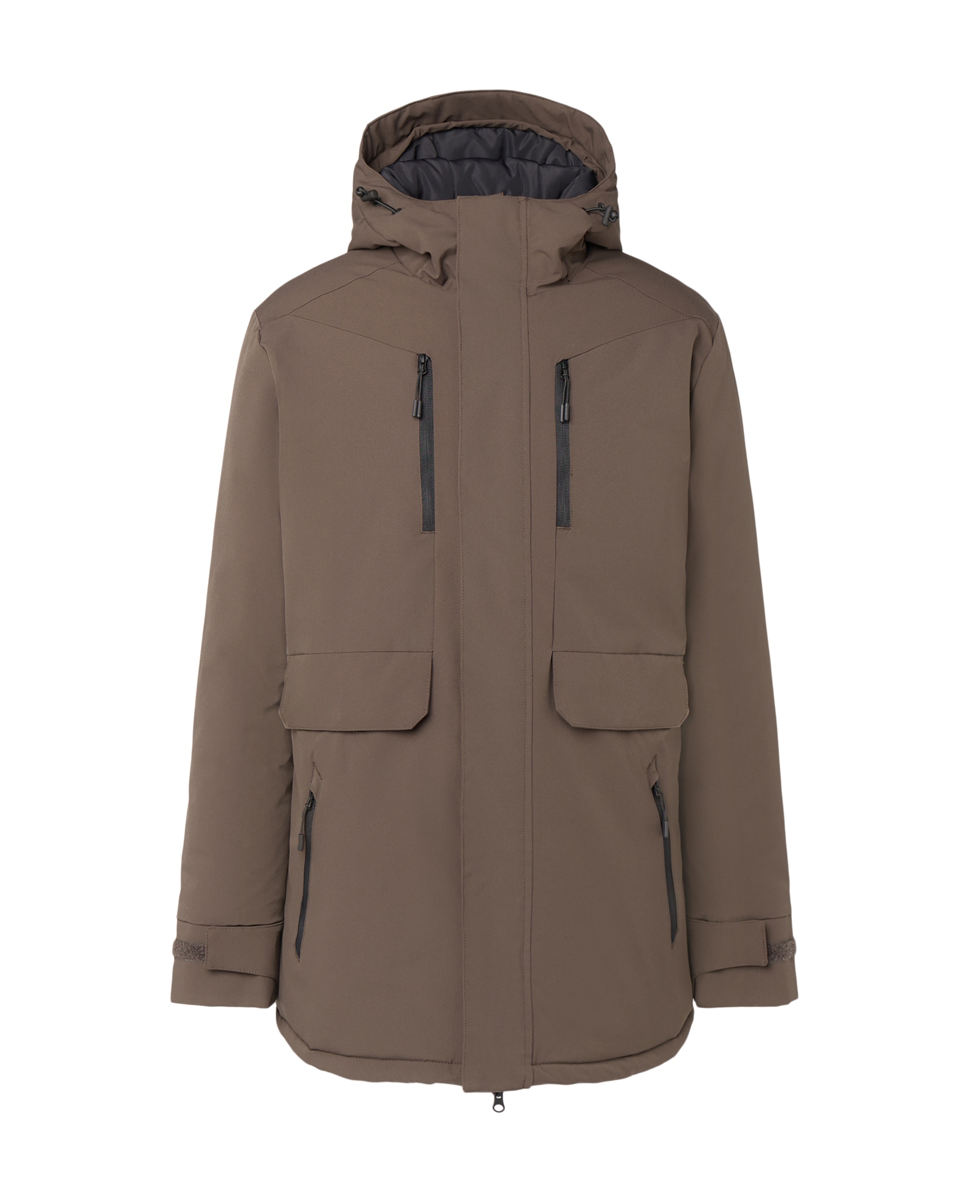 Parka Hombre Marrón-4