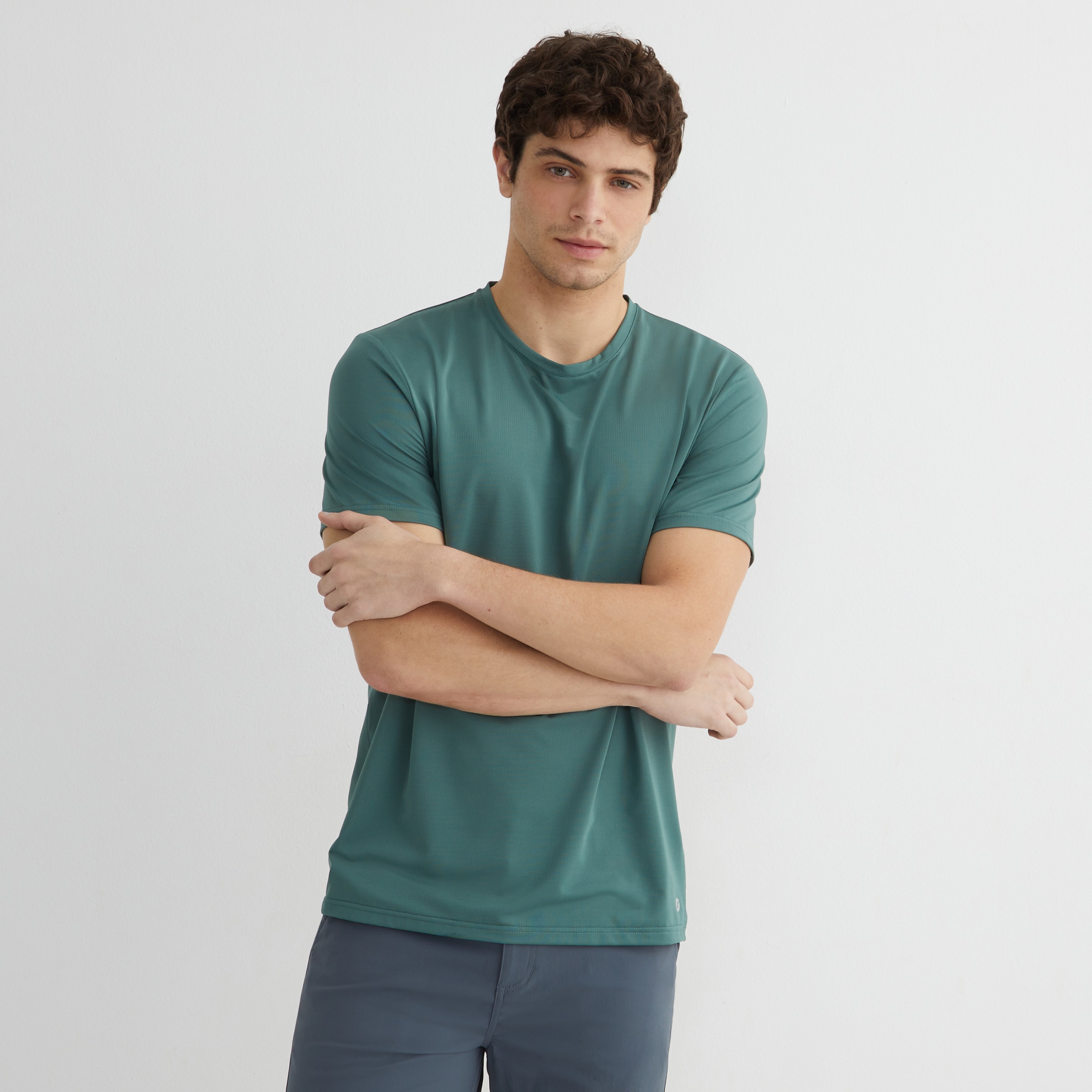 Imagen 0 de Camiseta técnica manga corta hombre