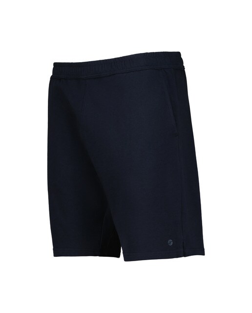 Pantalón corto terry hombre Azul oscuro-4